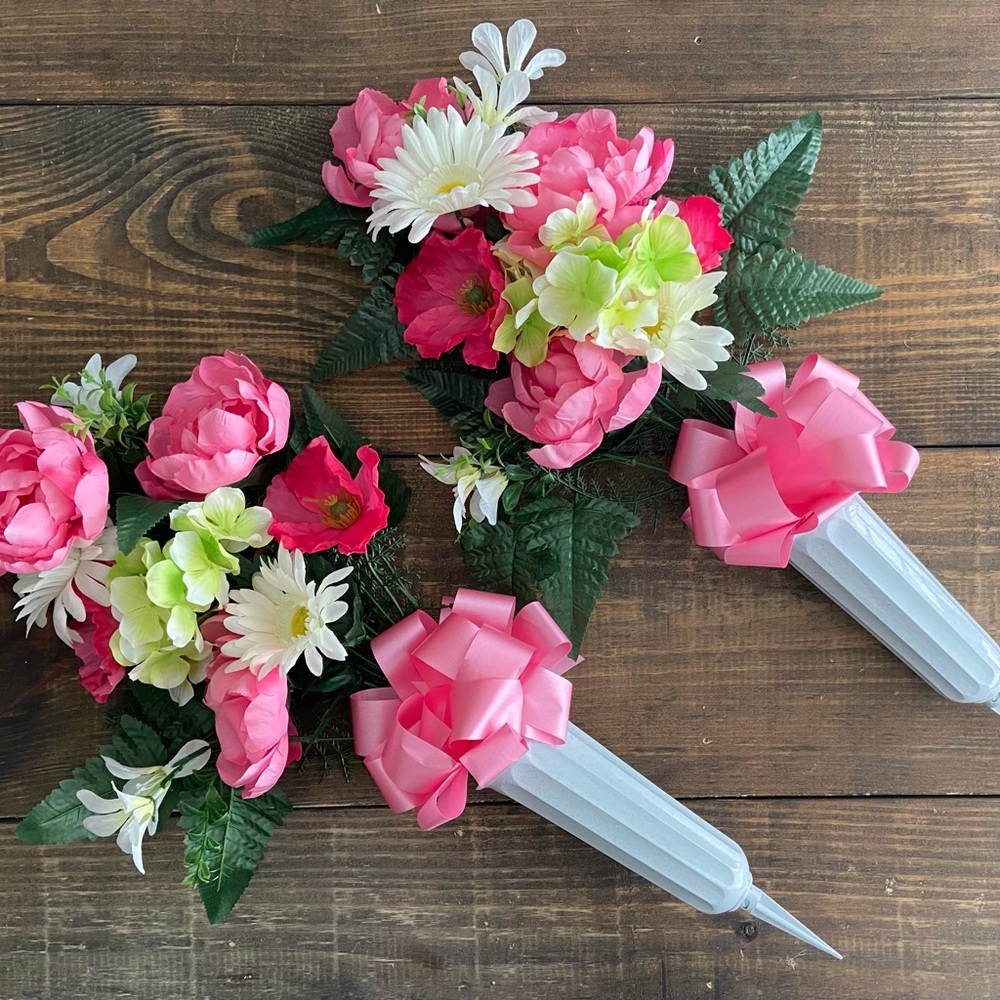 Target Pink and Green Floral Arrangement